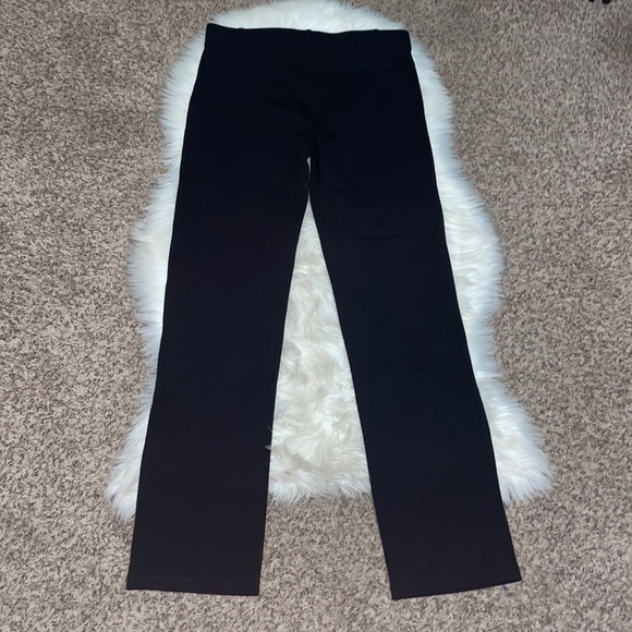 Betabrand Dress Yoga Black Straight Leg Pants - Picture 5 of 7